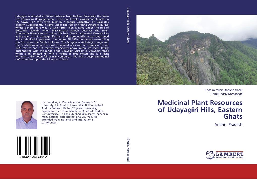 Medicinal Plant Resources of Udayagiri Hills Eastern Ghats