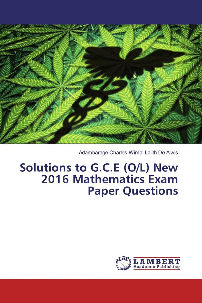 Solutions to G.C.E (O/L) New 2016 Mathematics Exam Paper Questions