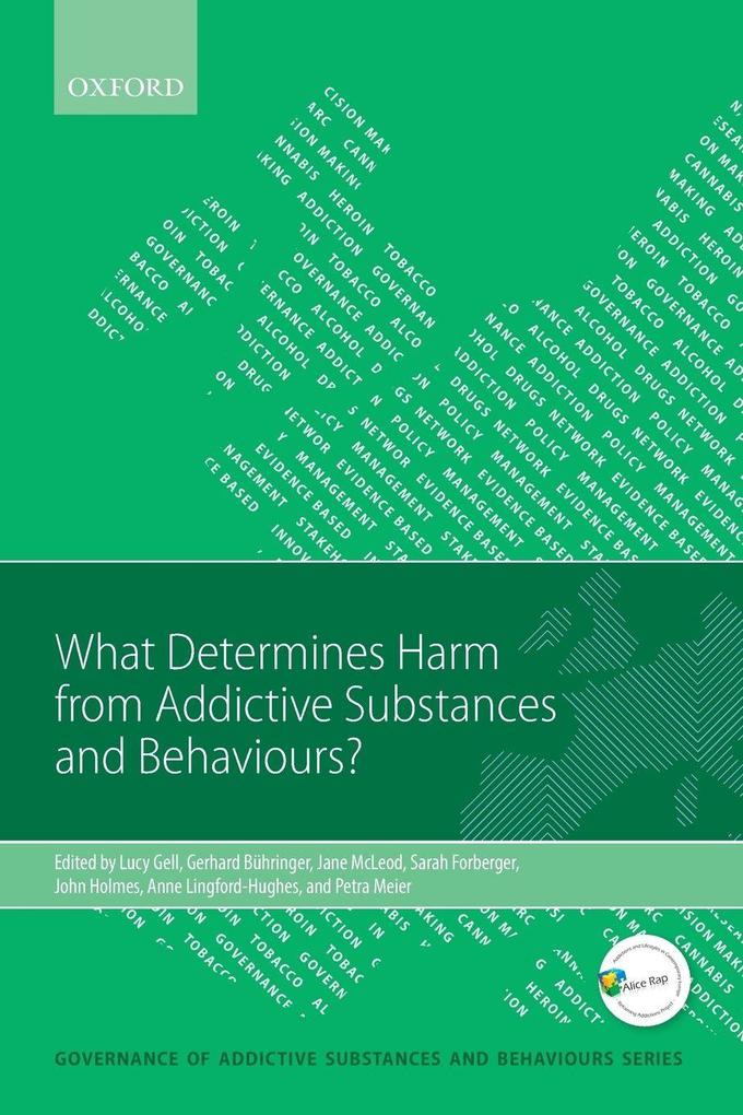 WHAT DET HARM ADD SUBST & BEHAV? GASBS P
