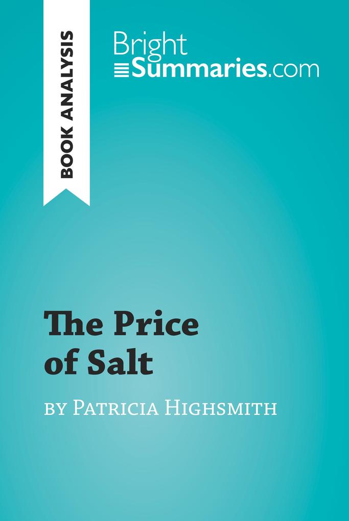 The Price of Salt by Patricia Highsmith (Book Analysis)