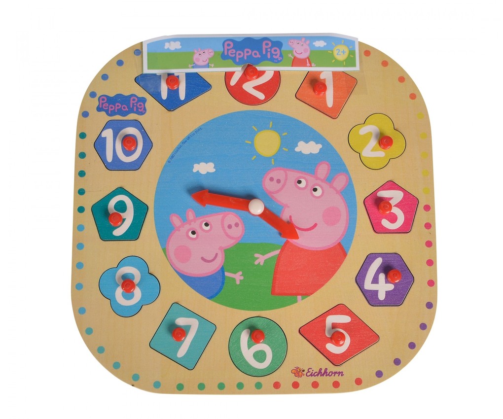 Peppa Pig Lernuhr