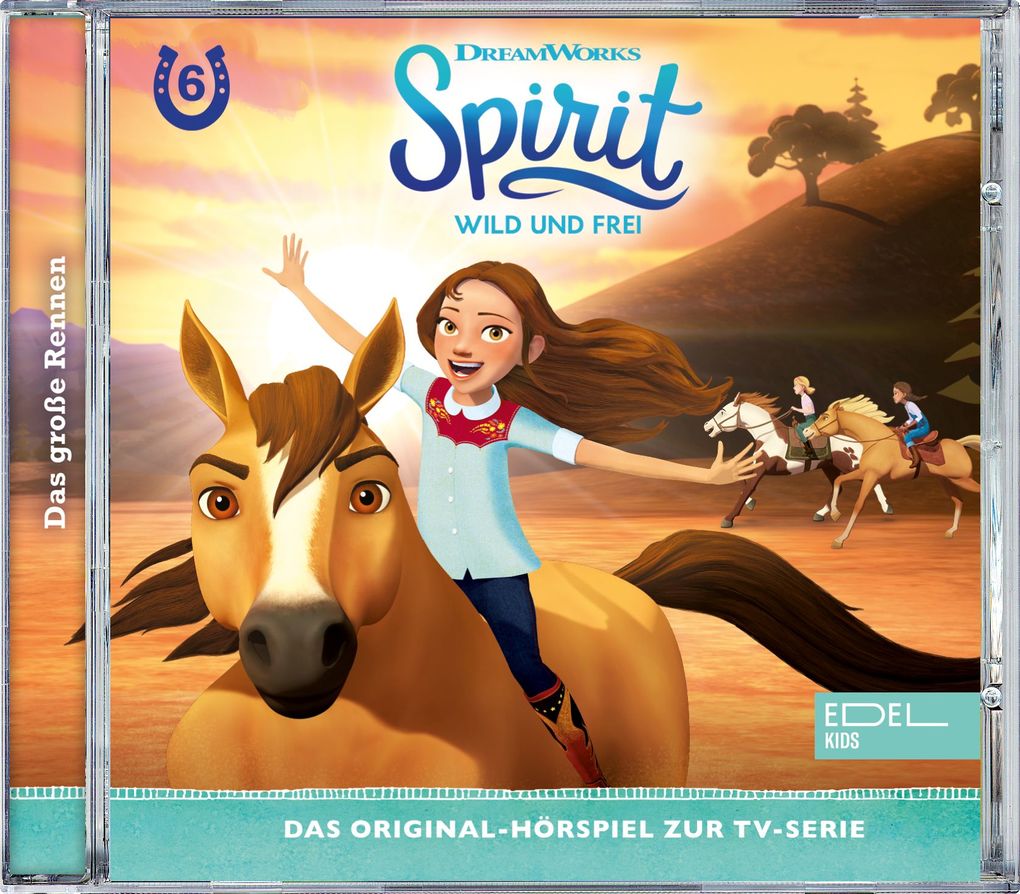 Image of Spirit - Das Große Rennen(6)-Hörspiel zur TV-Serie - (CD)