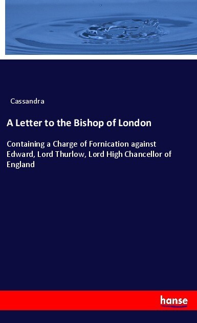 A Letter to the Bishop of London