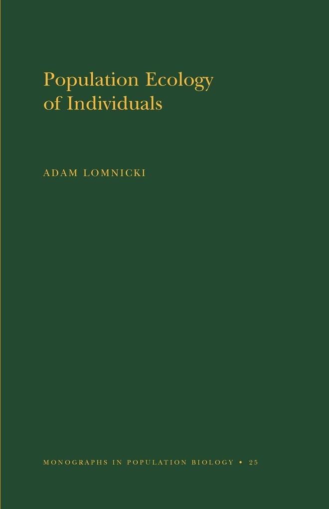Population Ecology of Individuals