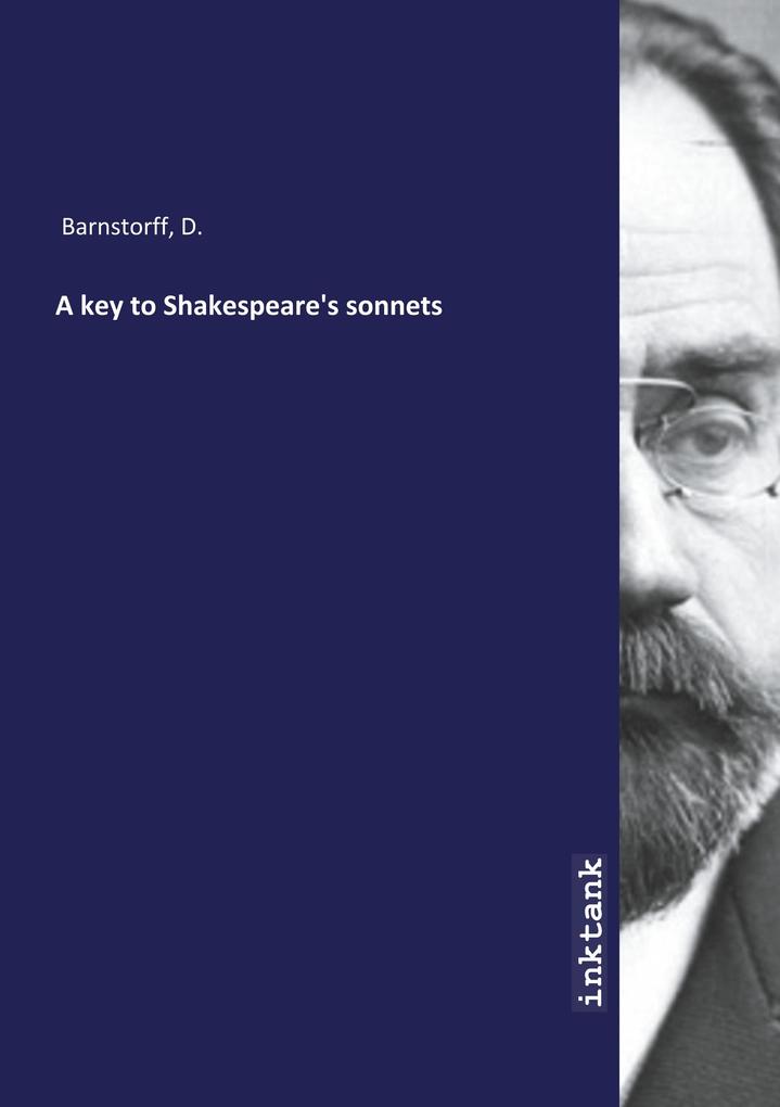 Image of A key to Shakespeare's sonnets