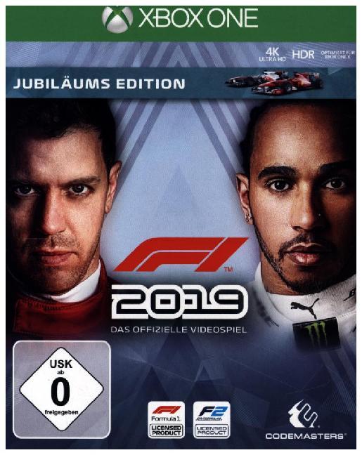 F1 2019 1 Xbox One-Blu-ray Disc (Jubiläums Edition)