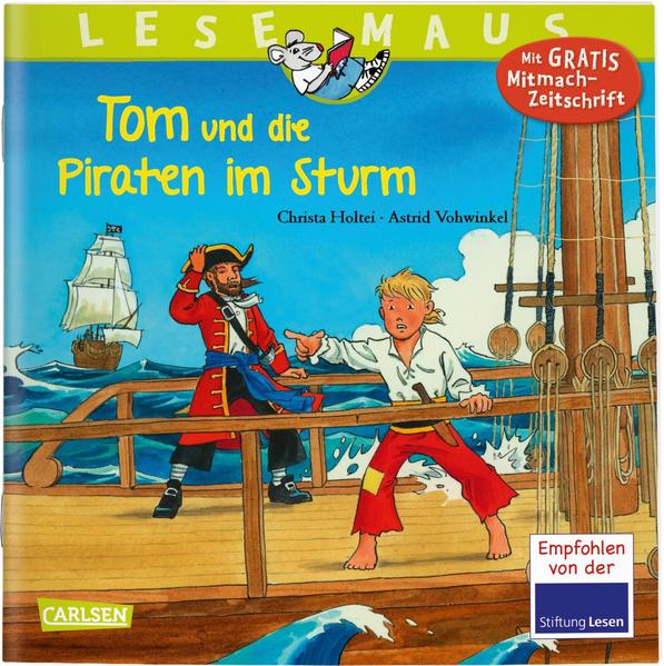 Image of LESEMAUS 98: Tom und die Piraten im Sturm