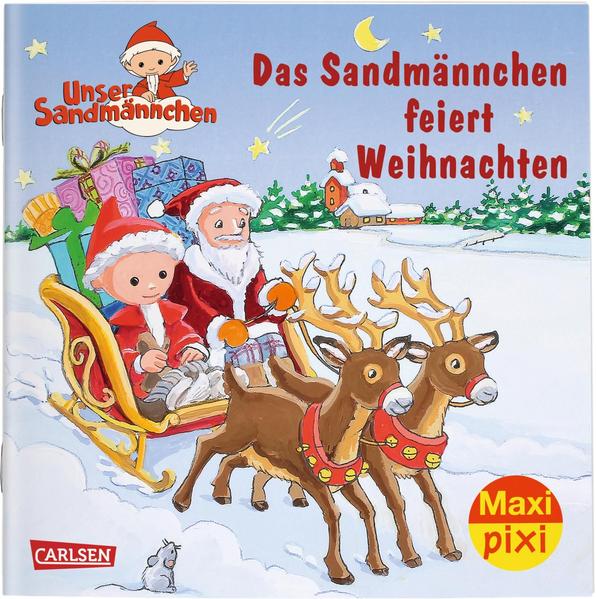 Image of Maxi Pixi 300: VE 5 Das Sandmännchen feiert Weihnachten (5 Exemplare)