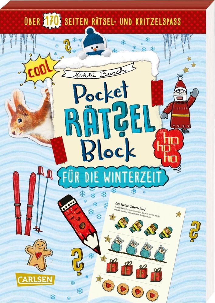Pocket-Rätsel-Block: für die Winterzeit