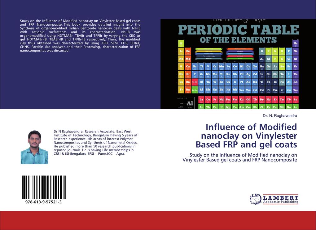 Influence of Modified nanoclay on Vinylester Based FRP and gel coats