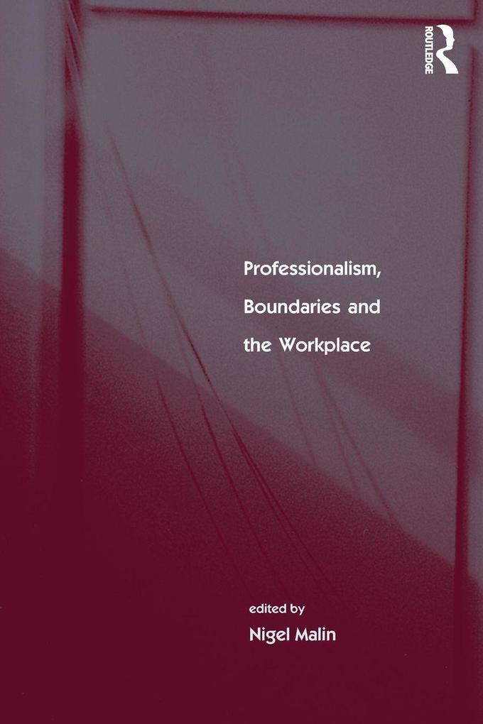Professionalism Boundaries and the Workplace
