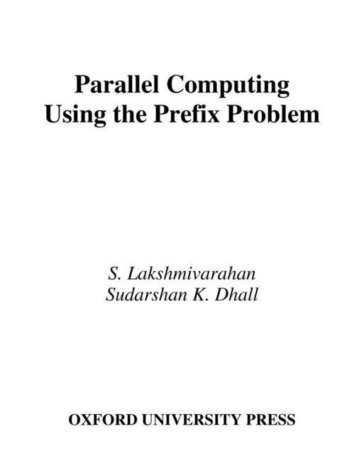 Parallel Computing Using Prefix Problem