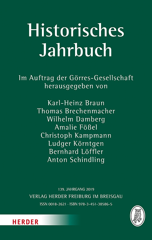 Historisches Jahrbuch.Jg.139