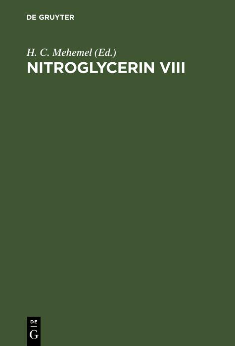 Nitroglycerin VIII