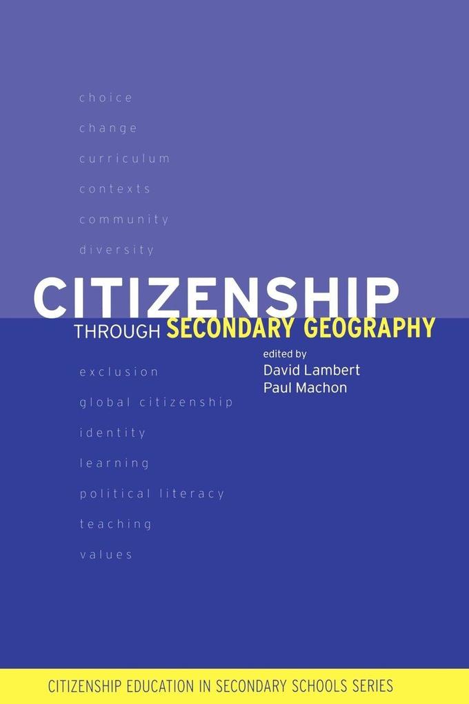 Citizenship Through Secondary Geography