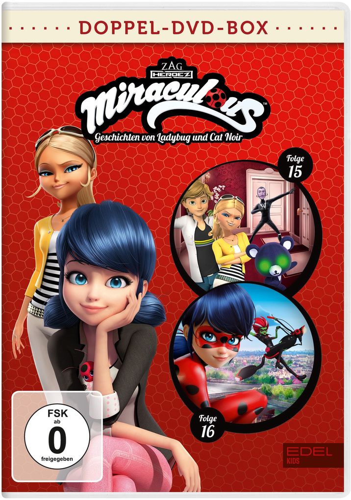 Image of Miraculous-DVD-Doppel-Box 2 DVD