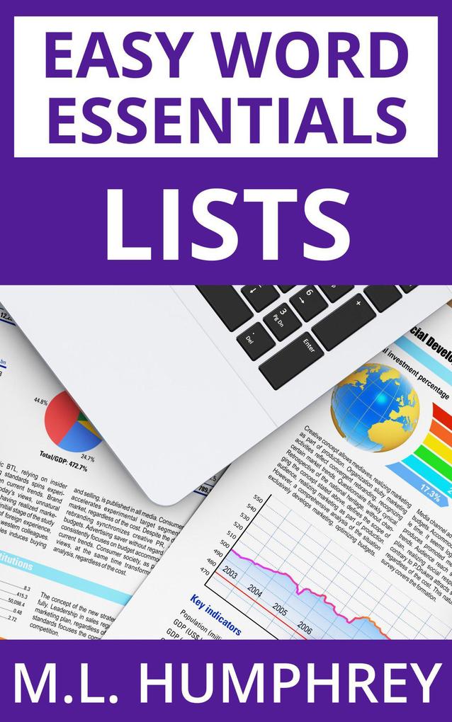 Lists (Easy Word Essentials #3)