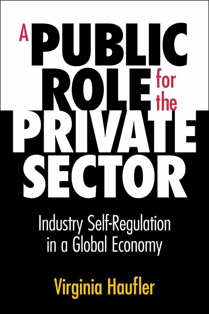 A Public Role for the Private Sector: Industry Self-Regulation in a Global Economy