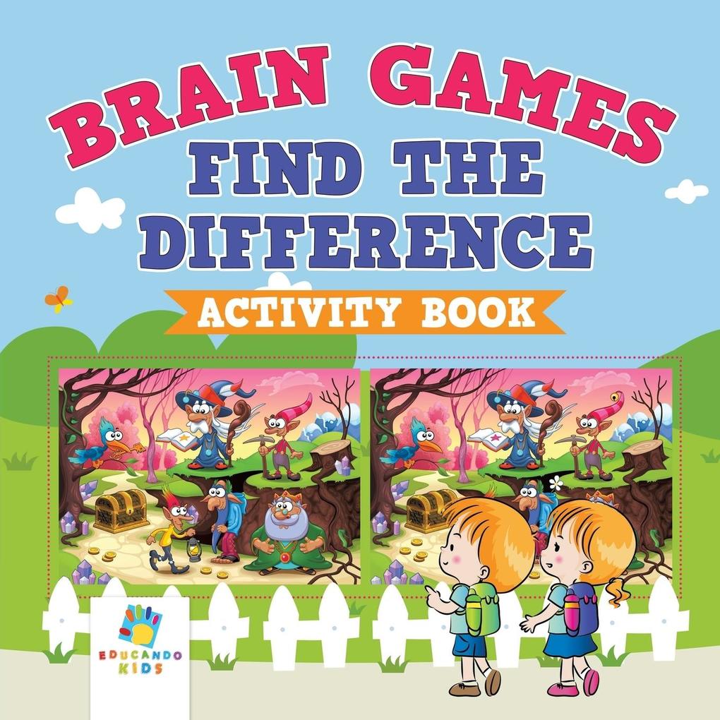 Image of Brain Games Find the Difference Activity Book