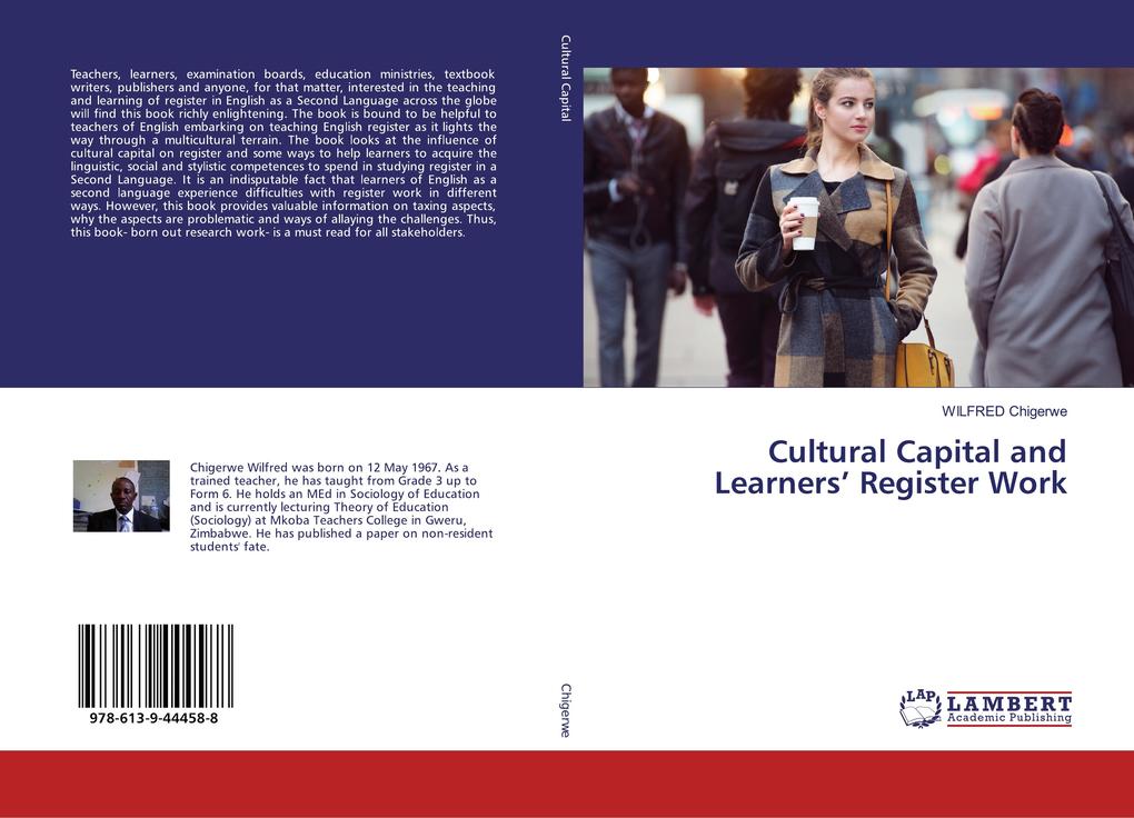 Cultural Capital and Learners' Register Work