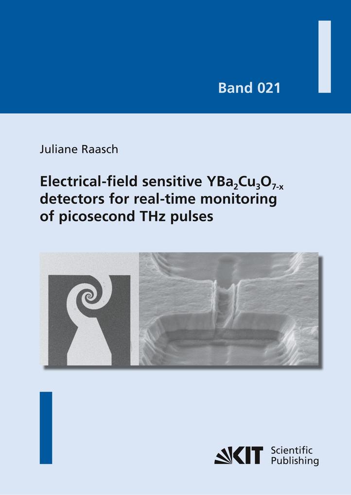 Electrical-field sensitive YBa‘Cu‘O‘‘‘ detectors for real-time monitoring of picosecond THz pulses