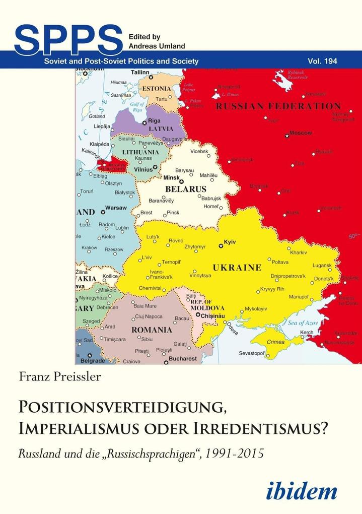 Positionsverteidigung Imperialismus oder Irredentismus? - Franz Preissler