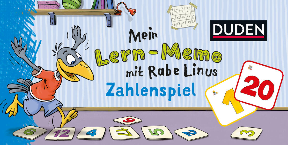Duden: Mein Lern-Memo mit Rabe Linus - Zahlenspiel - Dorothee Raab