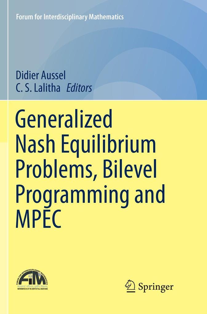 Generalized Nash Equilibrium Problems Bilevel Programming and MPEC