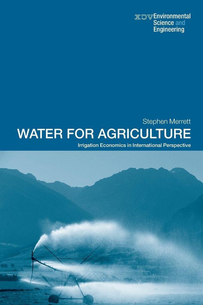 Water for Agriculture