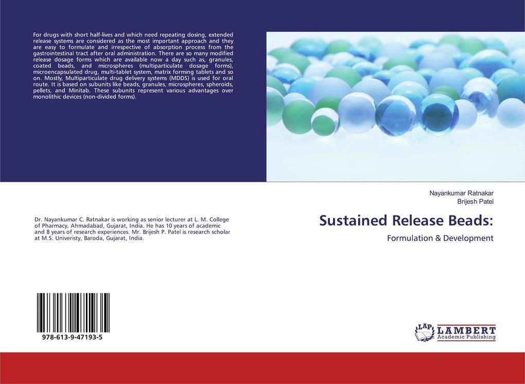 Sustained Release Beads: