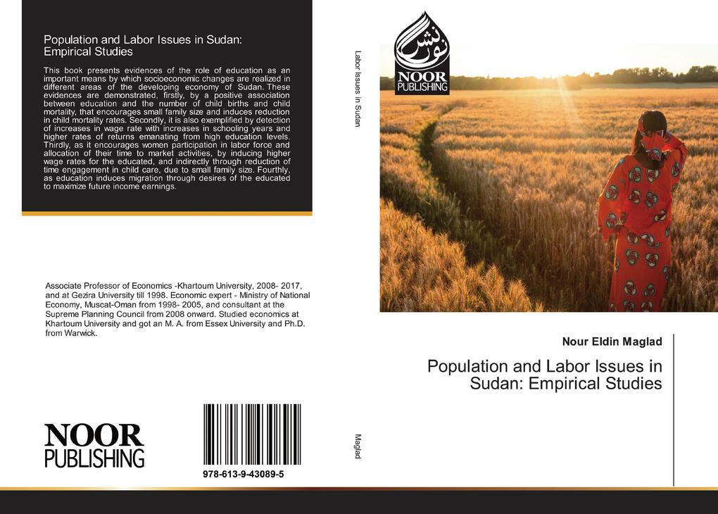 Population and Labor Issues in Sudan: Empirical Studies
