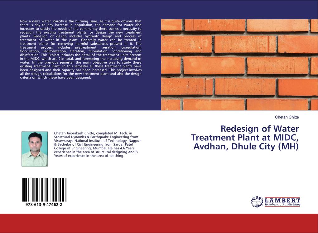 Redesign of Water Treatment Plant at MIDC Avdhan Dhule City (MH)