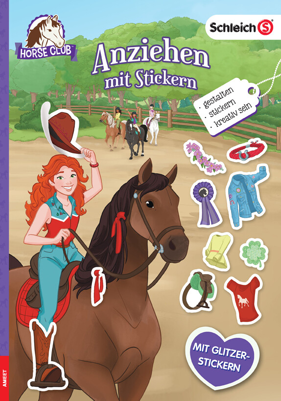 Image of SCHLEICH® Horse Club - Anziehen mit Stickern