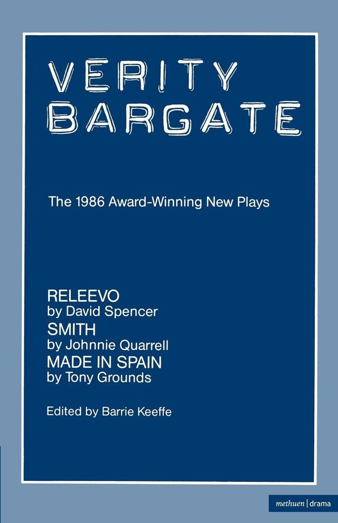 Verity Bargate Plays 1986