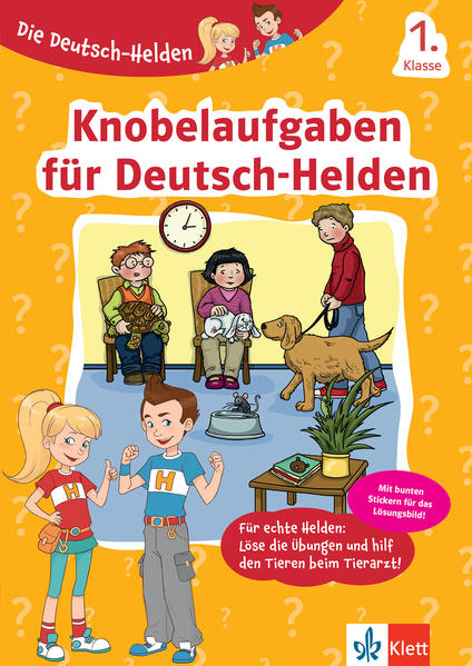 Image of Die Deutsch-Helden Knobelaufgaben für Deutsch-Helden 1. Klasse
