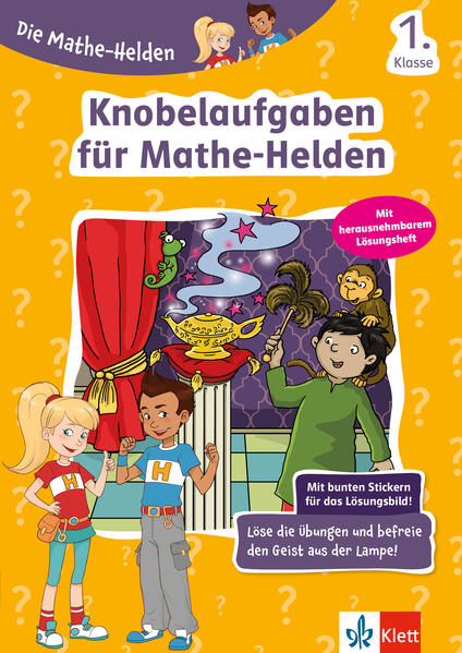 Image of Die Mathe-Helden Knobelaufgaben für Mathe-Helden 1. Klasse