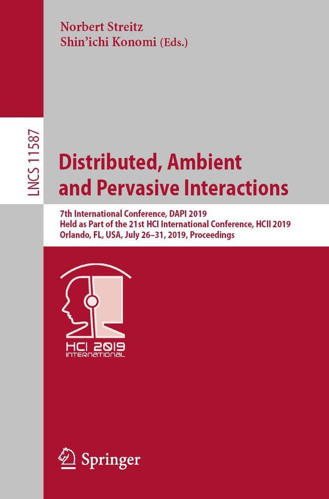Distributed Ambient and Pervasive Interactions