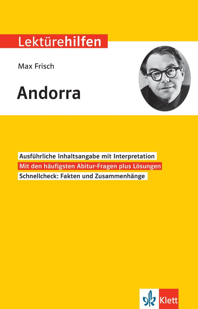 Image of Lektürehilfen Max Frisch Andorra