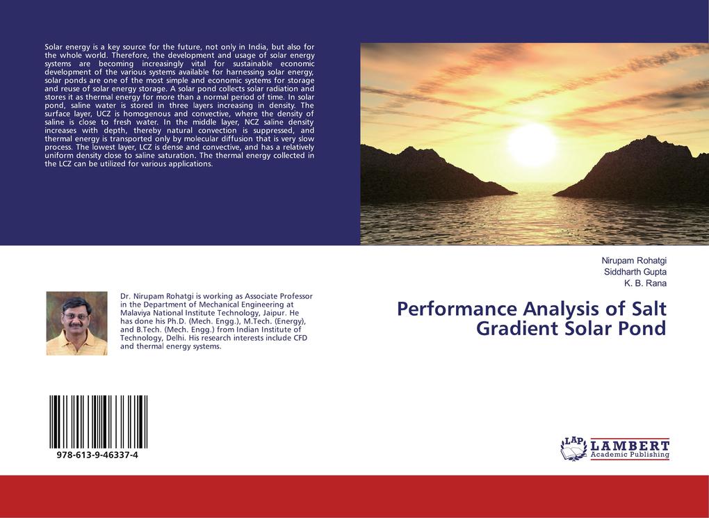Performance Analysis of Salt Gradient Solar Pond