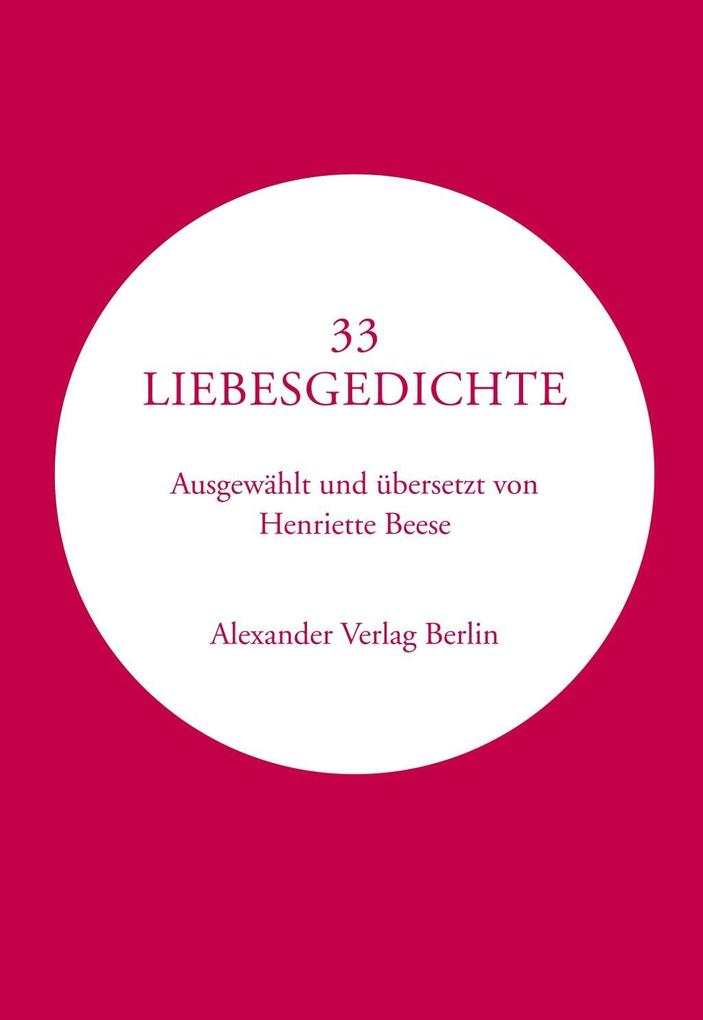 Image of 33 Liebesgedichte