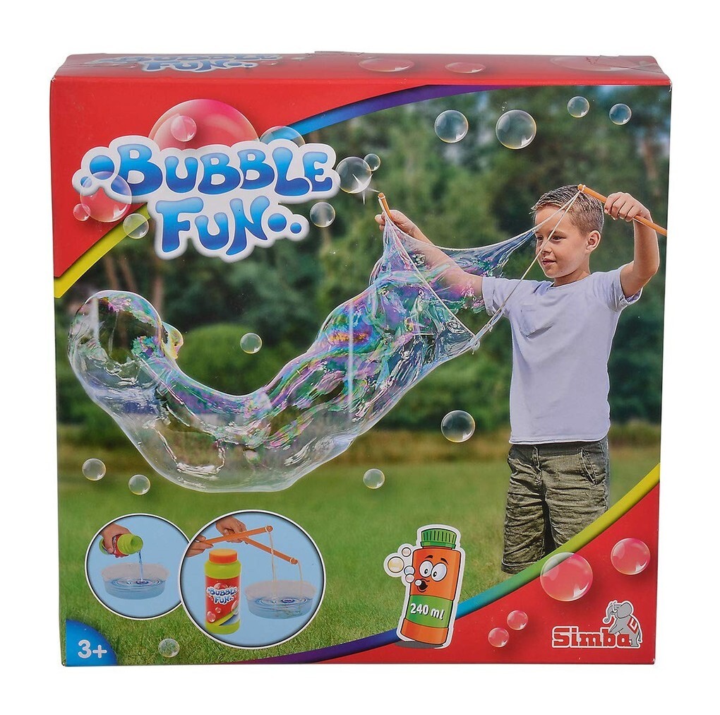 Simba 107282270 - Bubble Fun Seifenblasen Lasso Mehrfarbig