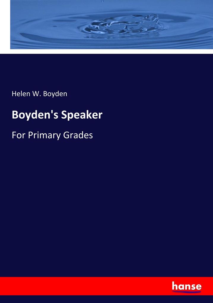 Boyden‘s Speaker