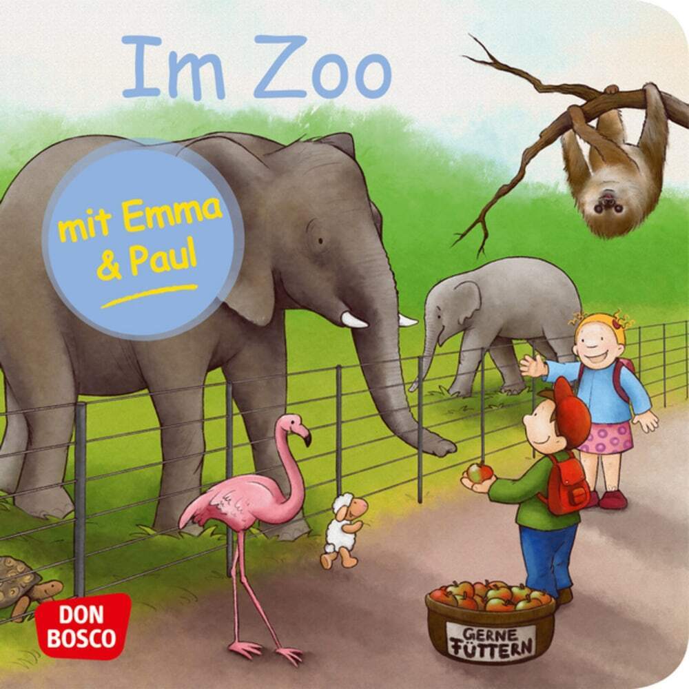 Image of Im Zoo mit Emma und Paul. Mini-Bilderbuch.