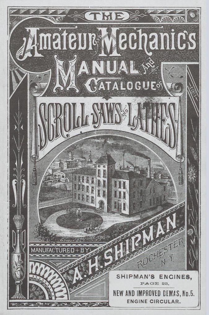 A. H. Shipman Bracket Saw Company