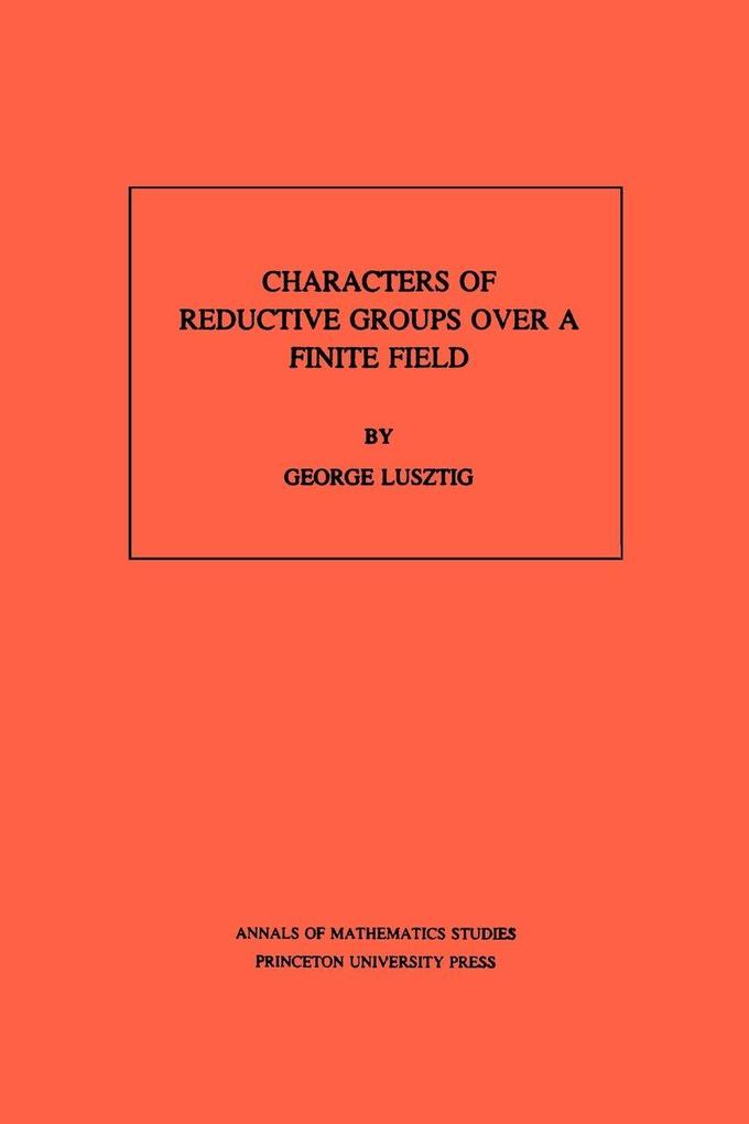 Characters of Reductive Groups over a Finite Field