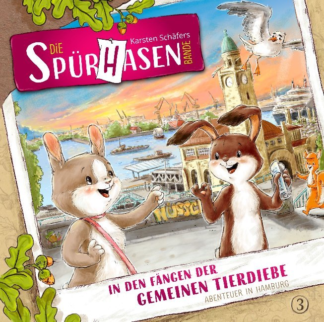Die Spürhasen-Bande - In den Fängen der gemeinen Tierdiebe1 Audio-CD