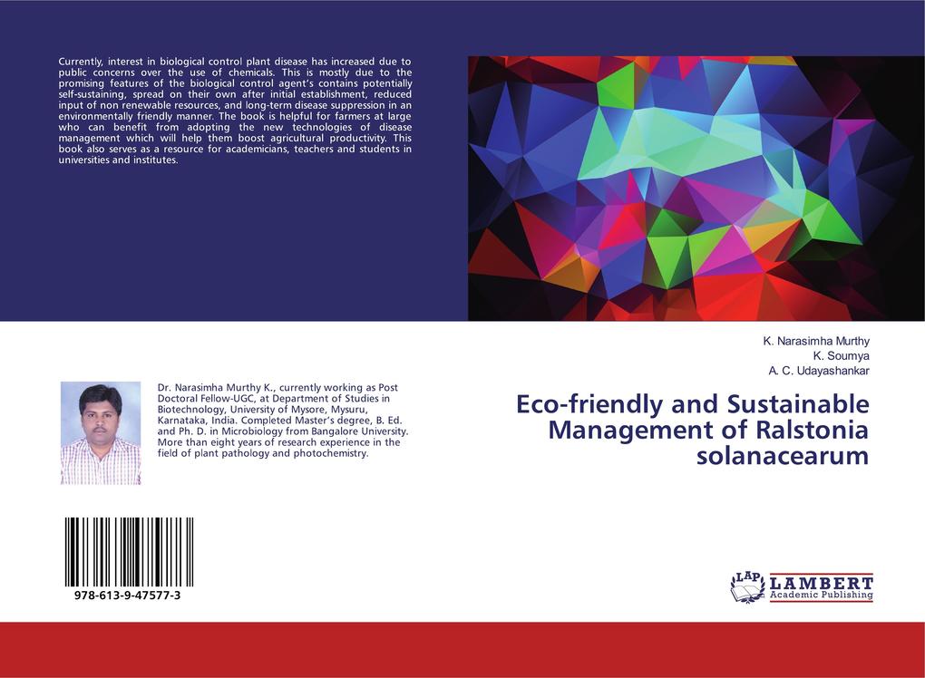 Eco-friendly and Sustainable Management of Ralstonia solanacearum