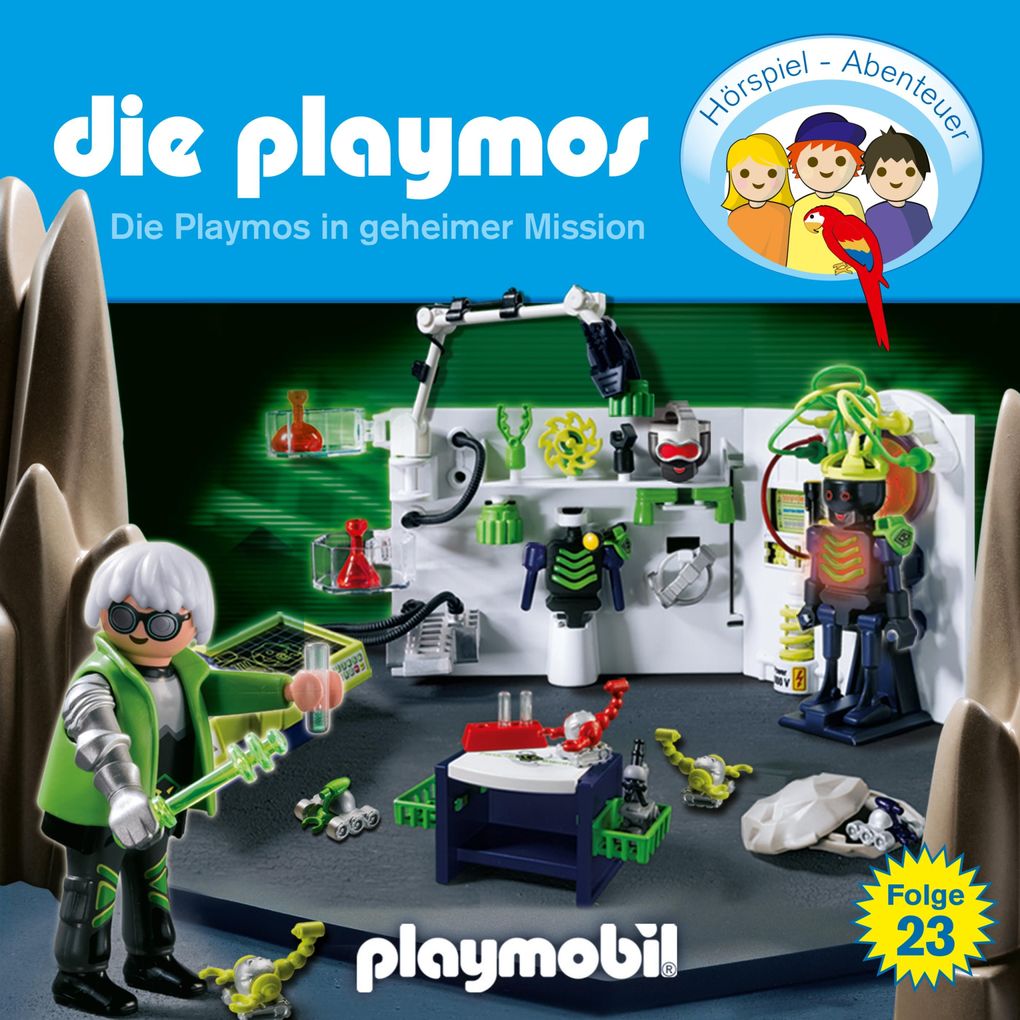 Die Playmos - Das Original Playmobil Hörspiel Folge 23: Die Playmos in geheimer Mission