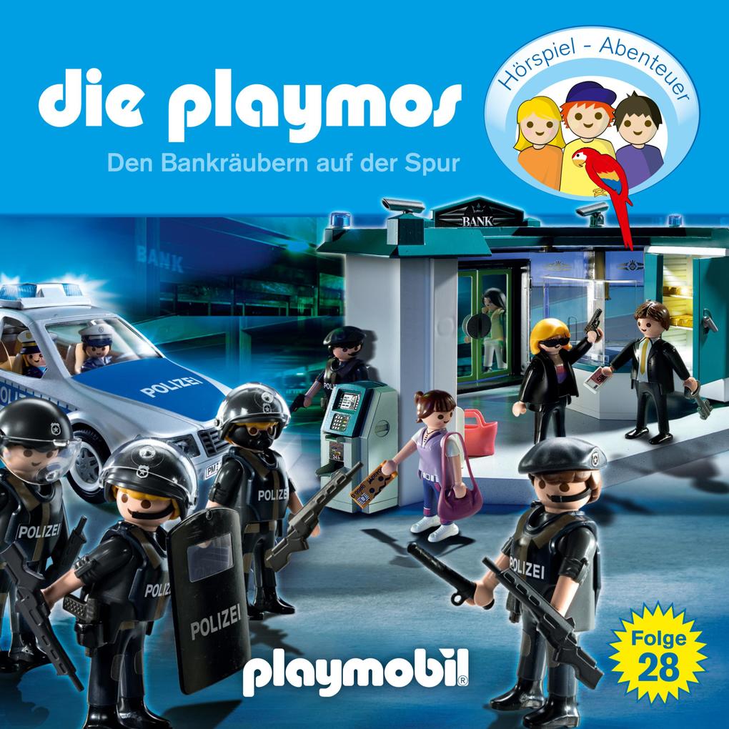 Die Playmos - Das Original Playmobil Hörspiel Folge 28: Den Bankräubern auf der Spur