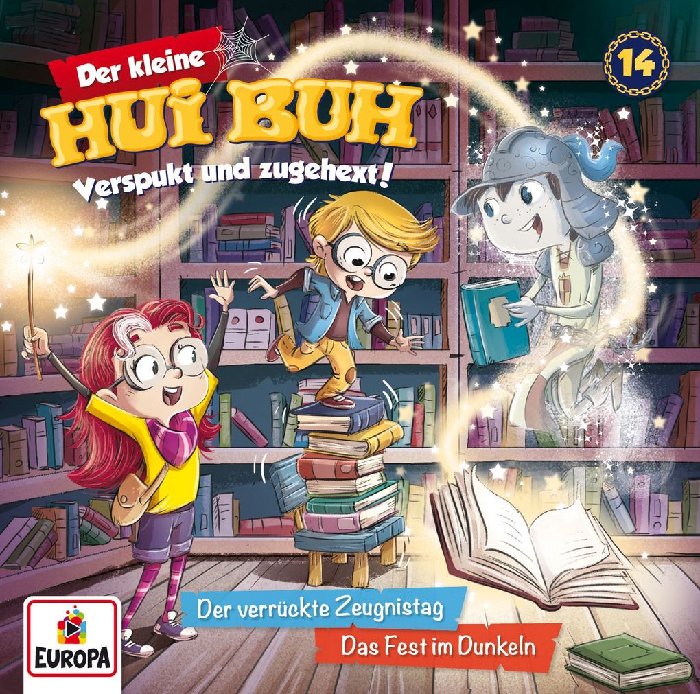 Image of Der Kleine Hui Buh - 014/Der verrückte Zeugnistag/Das Fest im Dunkeln - (CD)